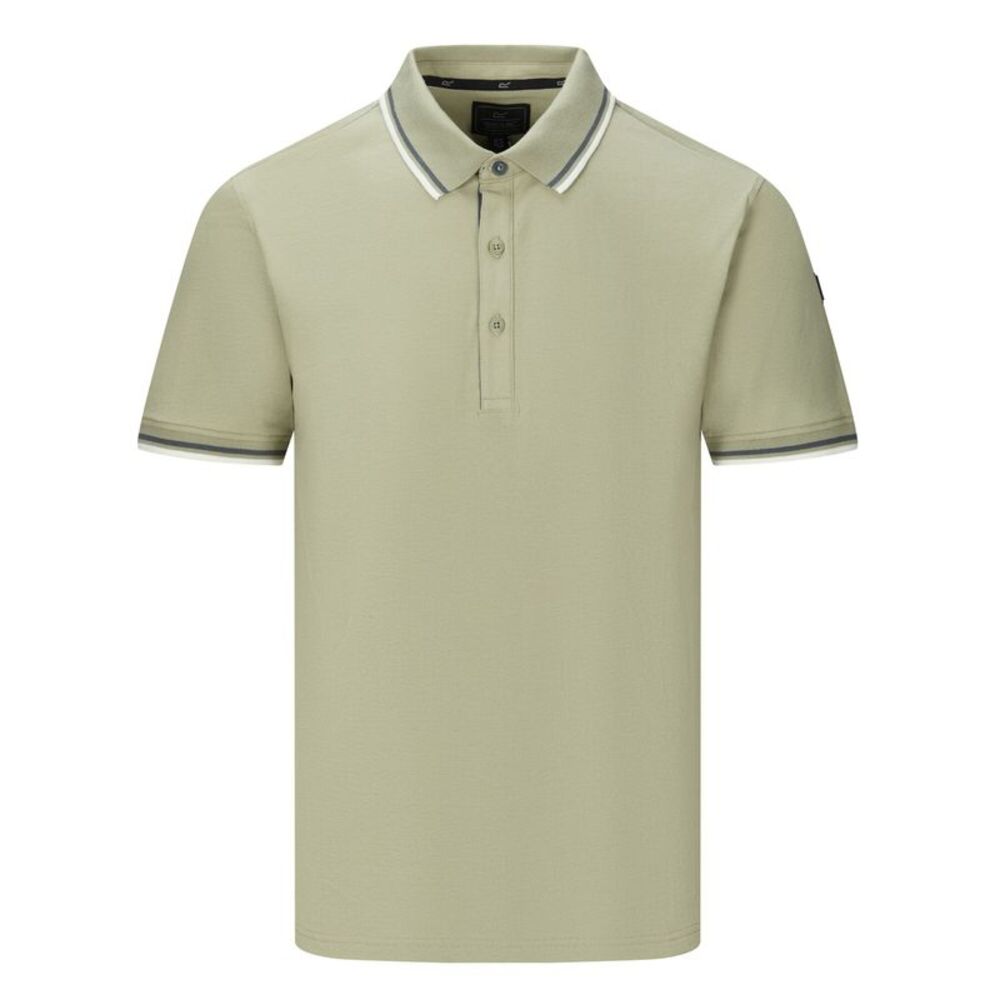 Regatta Mens Adryan Polo Shirt / Light Sage